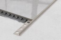 LISTWA WYKOŃCZENIOWA ALUMINIOWA LICOWA AIL BEŻOWA MATOWA 10,5 mm x 270 cm