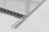 LISTWA WYKOŃCZENIOWA ALUMINIOWA LICOWA AIL BEŻOWA MATOWA 10,5 mm x 270 cm