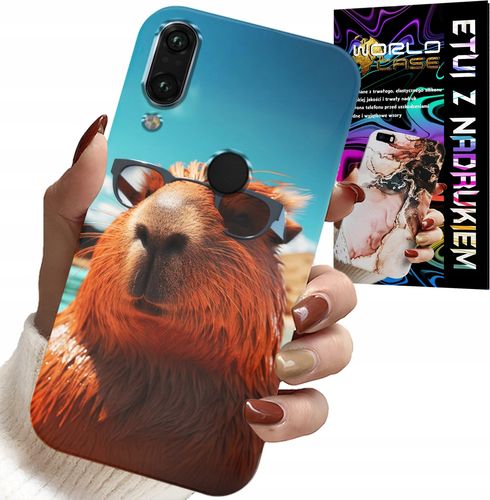 ETUI DO HUAWEI P SMART 2019 - SŁODKA KAPIBARA, CAPIBARA CASE + SZKŁO na Arena.pl