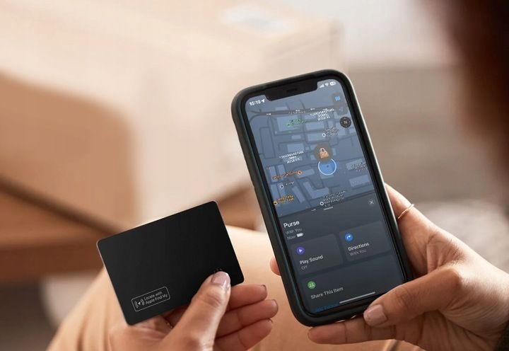 LOKALIZATOR PORTFELA KARTA GPS MINI DŹWIĘKOWY BLUETOOTH FIND MY TAG TRACKER zdjęcie 12