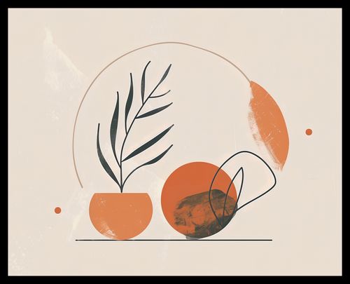 Plakat 50x40cm Tonacja Pasteli na Arena.pl