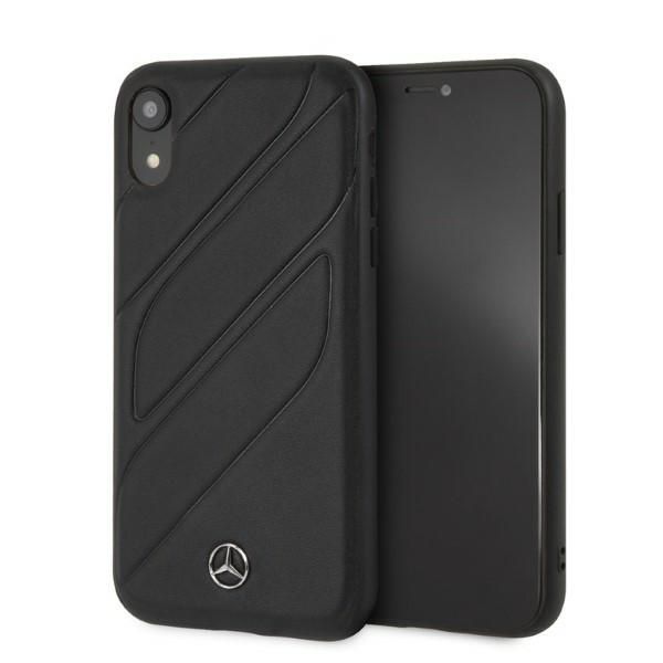 Etui Mercedes do iPhone XR, Czarny zdjęcie 1