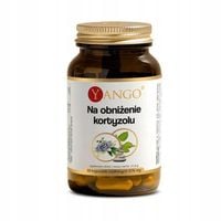 Yango NA OBNIŻENIE KORTYZOLU 90kaps Męczennica Ashwagandha L-teanina Magnez