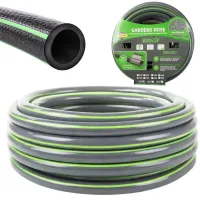 Wąż ogrodowy gumowy 1/2 15m 3 warstwowy mocny wytrzymały elastyczny