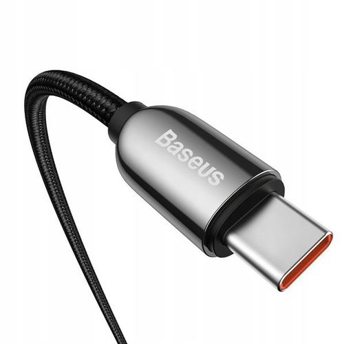 BASEUS MOCNY KABEL USB-C SZYBKIE ŁADOWANIE PRZEWÓD TYP-C PD 100W QC 5A 1M na Arena.pl
