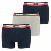 Levi's Majtki Bokserki niebieski rozmiar S