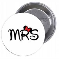 Przypinki buttony DZIEŃ KOBIET MRS super jakość