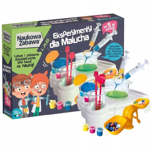 NAUKOWA ZABAWA EKSPERYMENTY DLA MALUCHA TWÓRZ SAM zdjęcie 1