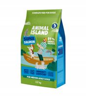 Sucha karma dla psa Animal Island łosoś 12 kg