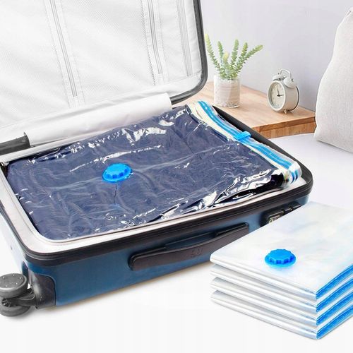 WORKI PRÓŻNIOWE Na Ubrania Pościel Torby, ZESTAW 12 SZTUK , 4 ROZMIARY na Arena.pl