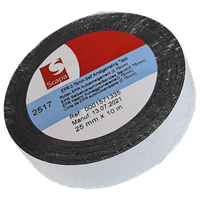 TAŚMA 2517 0,75mm/25mm/10m CZARNA, EPR, SAMOSPAJALNA BEZ KLEJU, WODOODPORNA