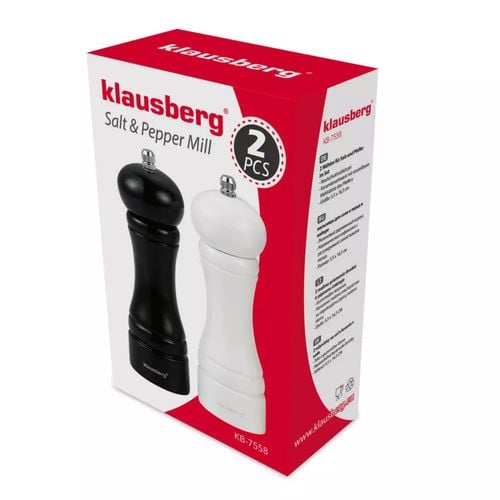 zestaw młynków do pieprzu i soli klausberg kb-7558 na Arena.pl
