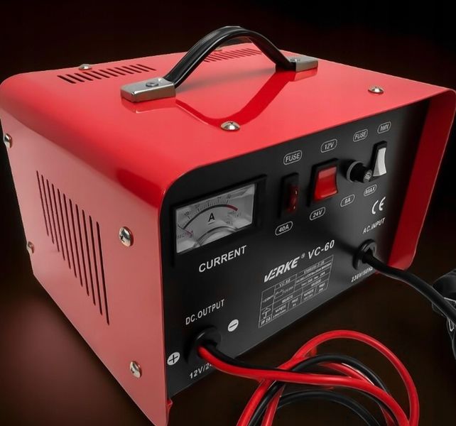 PROSTOWNIK SAMOCHODOWY DO AKUMULATORÓW 12V 24V 30A zdjęcie 5