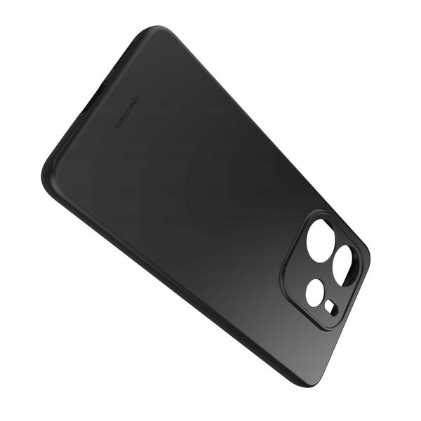 Spacecase Silicone Case 3.0 Redmi Note 14 5G Black zdjęcie 5