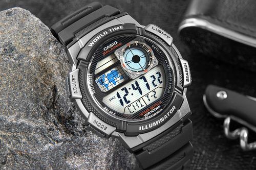 Zegarek Męski CASIO AE-1000W-1BVDF + BOX na Arena.pl