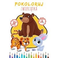 pokoloruj. zwierzątka - kolorowanka malowanka