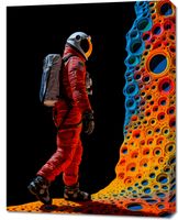Obraz 70x90cm Eksplorator Nowych Światów