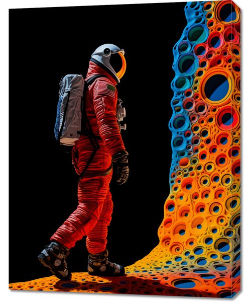 Obraz 70x90cm Eksplorator Nowych Światów zdjęcie 1