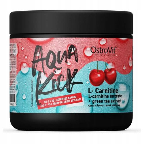 OSTROVIT AQUA KICK L-CARNITINE NATURALNA REDUKCJA TKANKI TŁUSZCZOWEJ CHERRY na Arena.pl