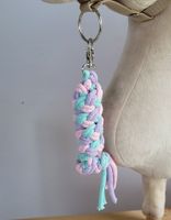 Uwiąz dla Hobby Horse ze sznurka - mięta/ fiolet/ jasny róż