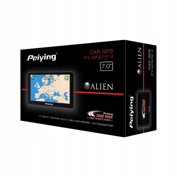 Nawigacja Peiying PY-GPS7014.1 7 " mapa Europy zdjęcie 1