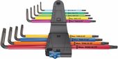 zestaw kluczy trzpieniowych torx 967/9 tx xl multic tx8-tx40