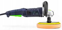 POLERKA SAMOCHODOWA ROTACYJNA Z REGULACJĄ OBROTÓW FILC ZESTAW GĄBKI 2400W
