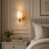 Kinkiet Berella Light Adozo 1 Wall GD BL5351 złoty