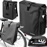 Torba na Rower Sakwa Rowerowa na Bagażnik Kufer Rowerowy Duża Boczna 15l
