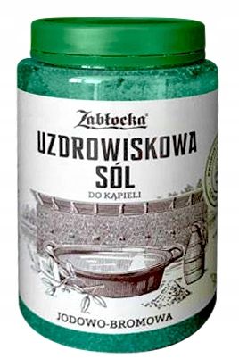 ZABŁOCKA SÓL UZDROWISKOWA JODOWO-BROMOWA DO KĄPIEL zdjęcie 1