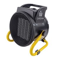 NAGRZEWNICA ELEKTRYCZNA GARDINA 2000W REGULACJA TERMOSTAT CZARNY