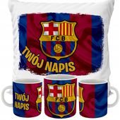 ZESTAW KUBEK + PODUSZKA FC BARCELONA DLA KIBICA