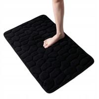Dywanik ŁAZIENKOWY Antypoślizgowy PIANKA MEMOR MATA Gruby CZARNY