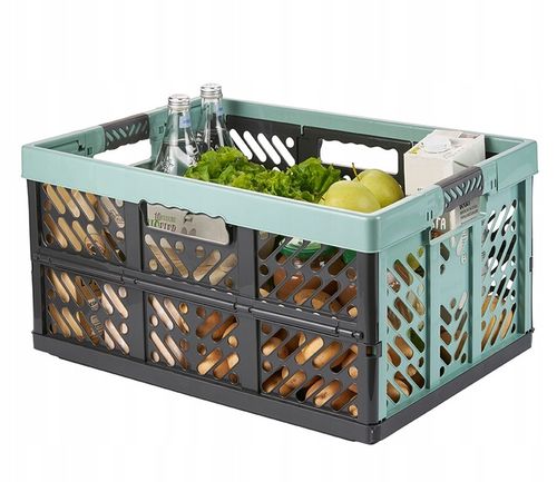 Składany kosz Keeeper BEN 45l z Soft Touch uchwytami grafit udźwig do na Arena.pl