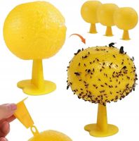 ŻÓŁTY LEP PUŁAPKA KLEJOWA NA MUSZKI MSZYCE ZIEMIÓRKI OWOCÓWKI OWADU