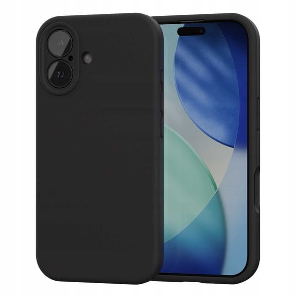 Spacecase Silicone Mag Iphone 17 Black zdjęcie 5