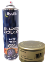 FARBA W SPRAYU LAKIER AKRYLOWY AUTO FELGA SREBRNY 500ML