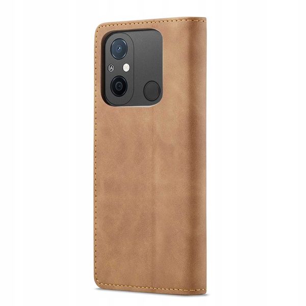 Spacecase Wallet Redmi 12C Light Brown zdjęcie 11