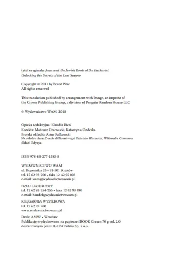 Jezus i żydowskie korzenie Eucharystii na Arena.pl