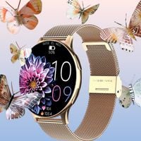 Erkwei damski smartwatch 1,32" Bluetooth, krokomierz, tętno, SpO2, sen