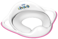 MALTEX Miękka nakładka Smerfy biały/różowy