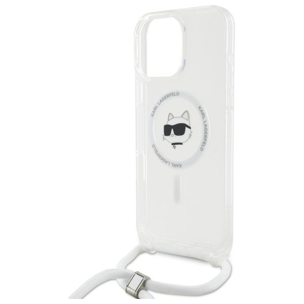 Etui Karl Lagerfeld do iPhone 16 Pro, Przezroczysty, MagSafe zdjęcie 5