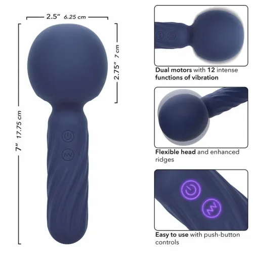 calexotics charisma seduction masażer 12 trybow silikonowy  17,8 cm na Arena.pl