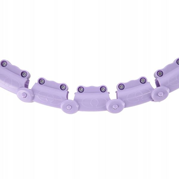 ZESTAW HULA HOP Z WYPUSTKAMI I OBCIĄŻNIKIEM ONE FITNESS OHA02 + PAS BR125 zdjęcie 1