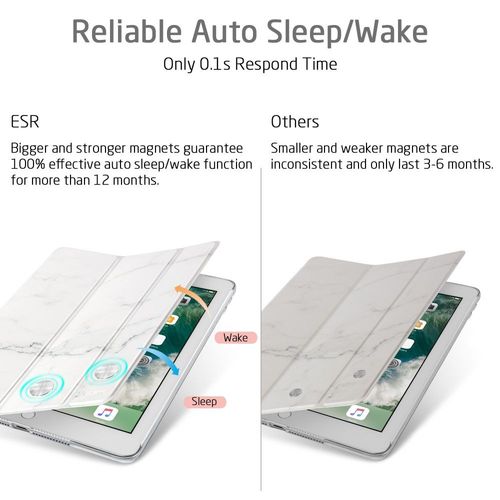 ESR MARBLE IPAD 9.7 2017/2018 WHITE na Arena.pl