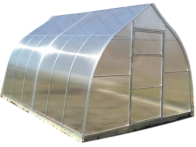 Szklarnia z poliwęglanu Kropla 3,1x8 m profile 20x20 poliwęglan 3mm na Arena.pl