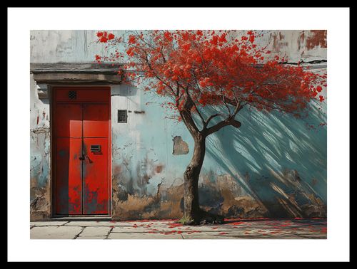 Plakat 42x29,7cm Widok Na Dawne na Arena.pl