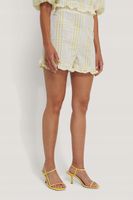 NA-KD spodenki damskie spódnico-spodenki krótkie poliester rozmiar 36