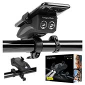 Uchwyt rowerowy na telefon 4w1 Kruger&Matz XT50 Powerbank Lampka Klakson