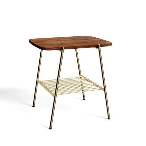 Stolik kawowy mały Devon Mango orzech włoski zdjęcie 5